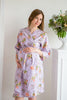 Mommies in Lilac Floral Robes