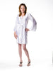 Plain Silk Robes for bridesmaids - Solid White Color | Getting Ready Bridal Robes