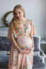 Mommies in Blush Floral caftans