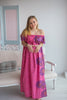 Mommies in Fuchsia Floral Night Gowns