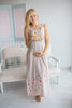 Mommies in Ivory Floral Night Gowns