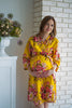 Mommies in Yellow Floral Robes