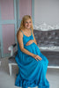 Mommies in Solid Jewel Toned Night Gowns 