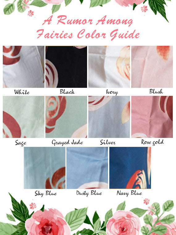 A umor among fairies color guide