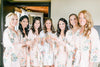 Blush Dreamy Angel Song Bridesmaids Robes Sets
