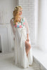 Bridal Robe from my Paris Inspirations Collection - Shy Flowers in White