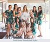 Silver Mismatched Styles Dreamy Angel Song Bridesmaids Rompers Set