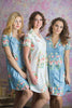 Dreamy Angel Song Pattern Bridesmaids Getting Ready Shirts