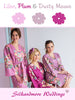 Lilac, Plum and Dusty Mauve Wedding Color Robes- Premium Rayon Collection 