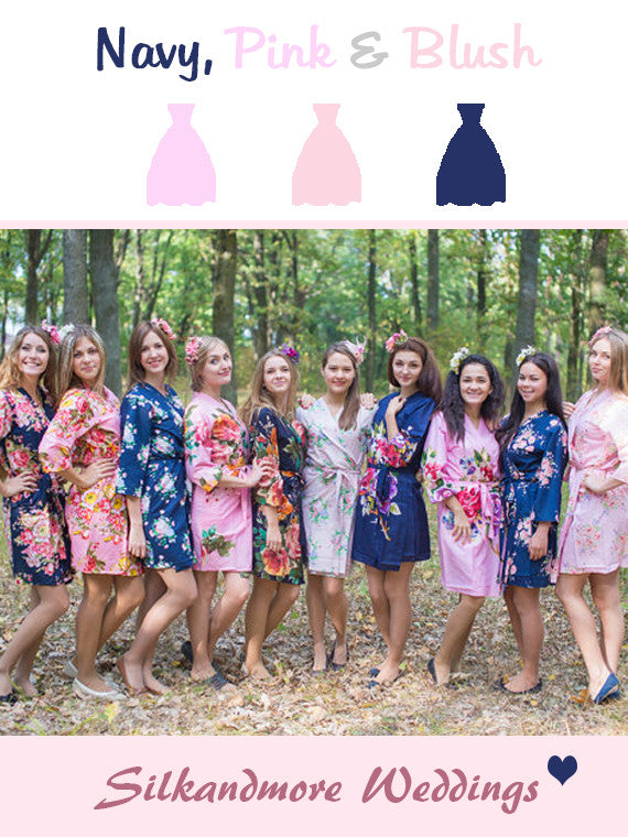 navy and blush bridesmaid dresses Navy Suits Navy And Blush Bridesmaid Dresses Bridal Party Pictures Summer Wedding Pink Bridesmaids Navy