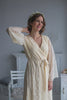 Ivory Bridal Robe from my Paris Inspirations Collection - Flowing Beauty in Ivory