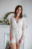 Lace Bridal Romper from my Paris Inspirations Collection - Kimono Style Romper
