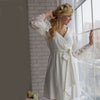  Lace Trimmed Bridal Robe from our Paris Inspirations Collection