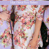 Lilac Floral Posy Robes
