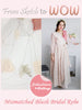 Mismatched Bridal Robe in Blush from my Paris Inspirations Collection