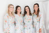 Silver Dreamy Angel Song  Set of Bridesmaids Robes