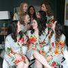 Silver Large Floral Blossom Robes
