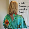 Add buttons on the back of your delivery robe