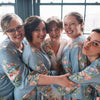 Dusty Blue  Dreamy Angel Song Bridesmaids Robes Sets