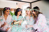 Dreamy Angel Song Pattern - Premium Bridesmaids Robes