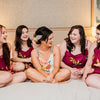 Set of 4 bridesmaids pjs