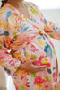 Pinky Lilac Her Petal Garden Maternity Robe 
